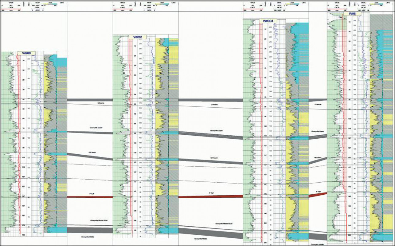 Модуль многоскважинной корреляции WellCAD